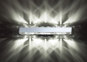 Galaxy Crystal Wall Lights Diyas Flush Crystal Wall Lights
